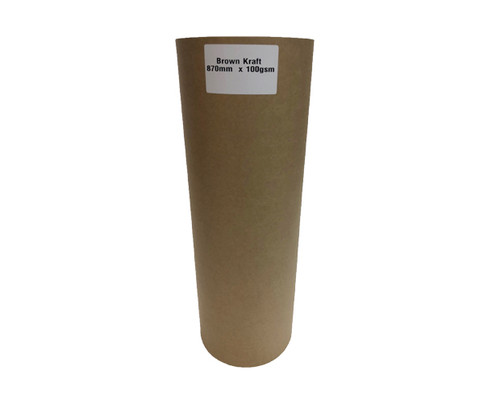 Kraft Paper Roll 870mmx190m 100gsm