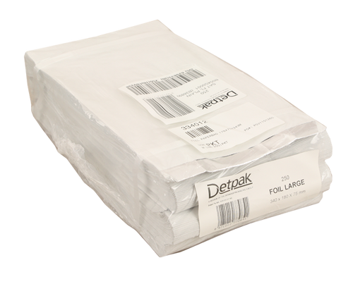 Foil Paper Bag - 180x75x340mm - 250/Pk