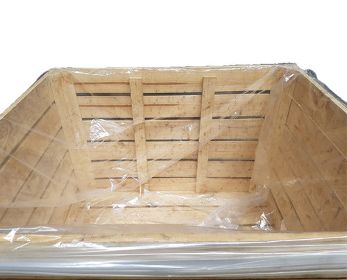 Poly Bin Liner 40mu - Black 1070x1270x3800mm - 30/Roll