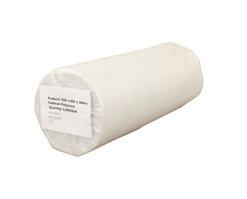Poly Cover 30mu POR - Natural 500x400mm - 2000/Roll