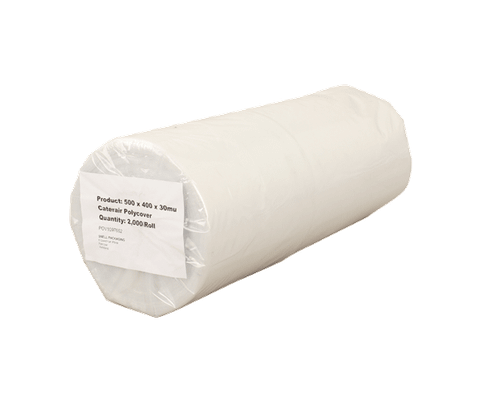 Poly Cover 30mu POR - Natural 500x400mm - 2000/Roll