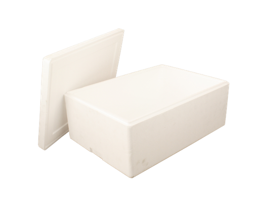 Polystyrene 37L Crayfish Deep Box&Lid 5/Bag