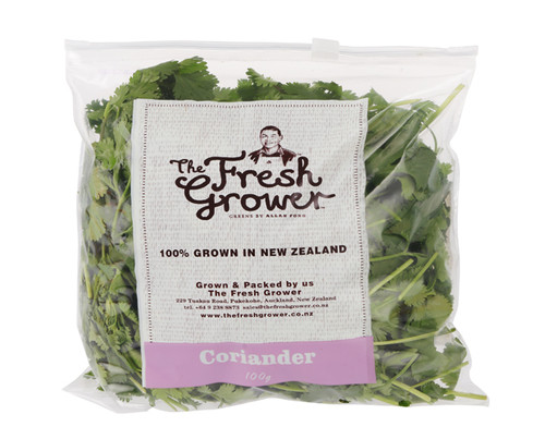 PP TFG Coriander 100G Slider Bag