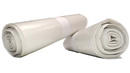 Bin Liner 70mu - White 600x370x1000mm - 150/Ctn