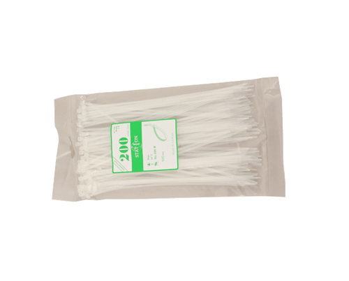 Cable Ties - CT200N Natural 203x2.5mm - 100/Pk
