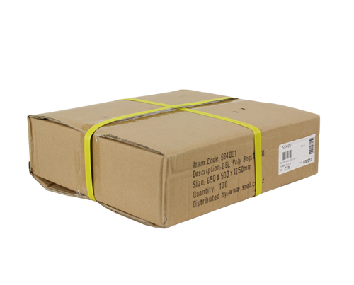 Poly Bag OBL 30mu - 650x500x1250mm - 100/Ctn