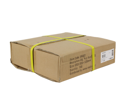 Poly Bag OBL 30mu - 650x500x1250mm - 100/Ctn