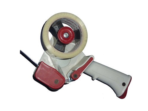 Tape Dispenser Pistol Grip Retractable Blade - 24/Ctn