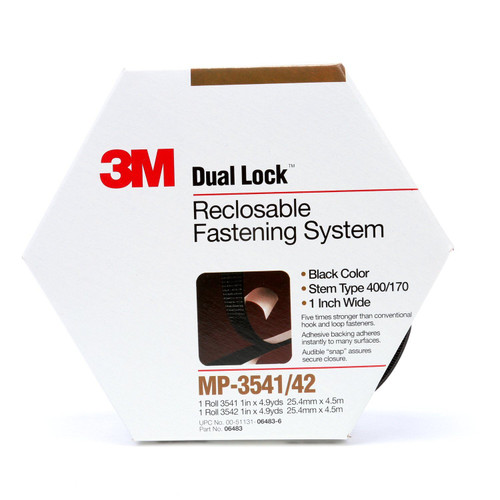 3M MP3541/42 Dual Lock 25mmx4.5m 5Pkt/Ctn