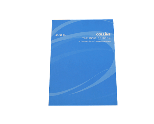 Collins Tax Invoice A5/50DL