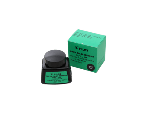 Pilot Marker Refill Ink - Black - 30ml