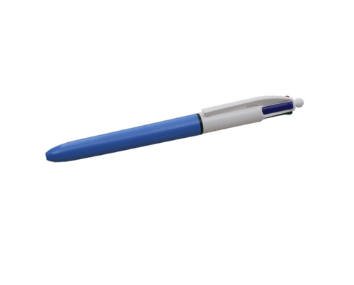 BIC 4 Colour Ballpoint Pen Retractable 1.0mm Standard Colour