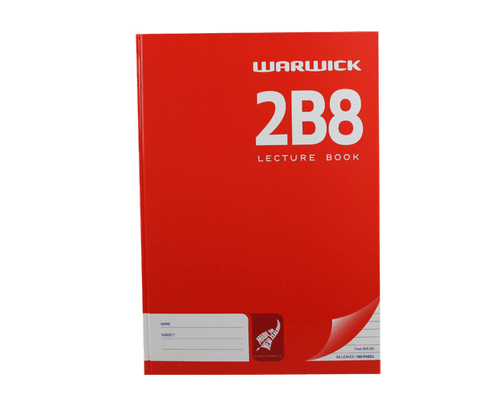 Warwick Lecture Book 2B8 Hardcover 94Leaf