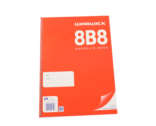 Exercise Book 8B8 50pg