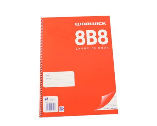 Exercise Book 8B8 50pg