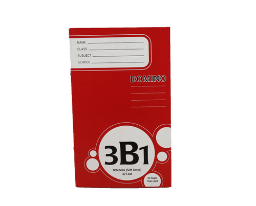 Notebook Soft Ruled 3B1 64 Leaf