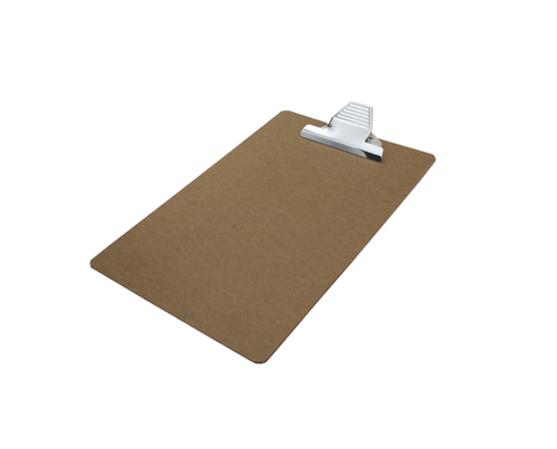 Marbig Clipboard Masonite Foolscap Brown