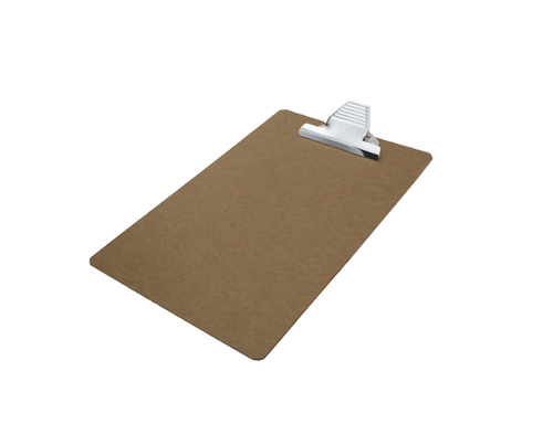 Marbig Clipboard Masonite Foolscap Brown