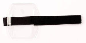 Charm Armband Black Velcro Strap Potrait Style 10+