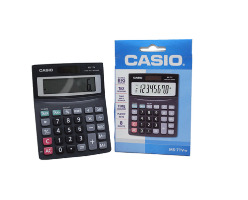 Casio Desk Calculator Black MS20UCBK