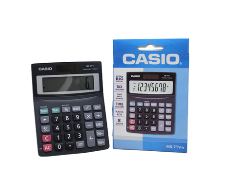 Casio Desk Calculator Black MS20UCBK