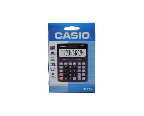 Casio Desk Calculator Black MS20UCBK