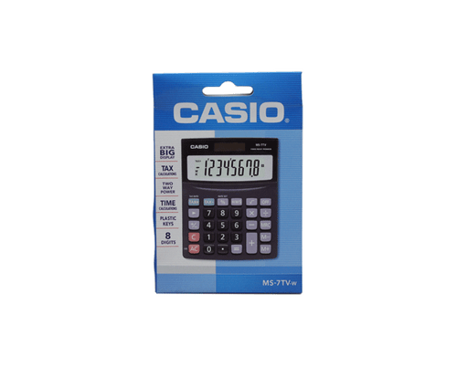 Casio Desk Calculator Black MS20UCBK