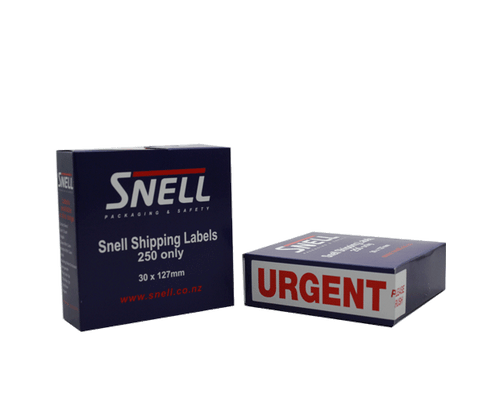 Shipping Label Urgent 30x127mm 250/Box