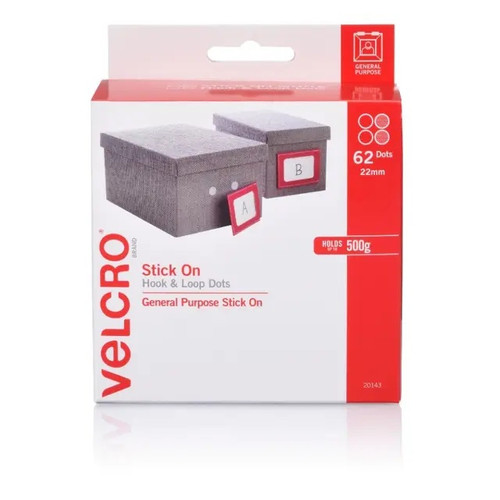 Velcro Grip Spots Hook & Loop