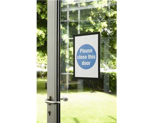 Durable Duraframe Sign Holder A4 Black 2Pack