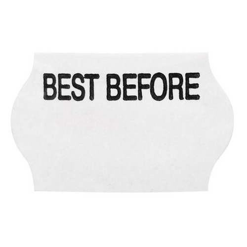 Meto Gun label Best Before Frozen 718 10x11mm 20/Ctn