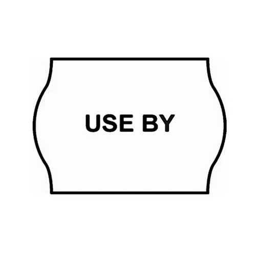Meto Gun Label Use By Frozen 22x16mm 1000/Roll