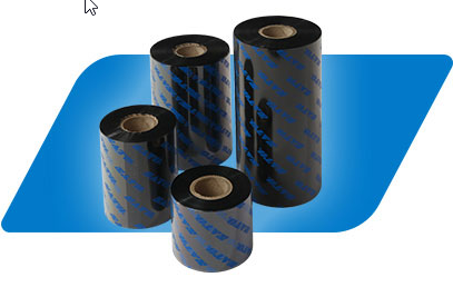 Label TT Ribbon Wax Face Out T102C 110x450mm