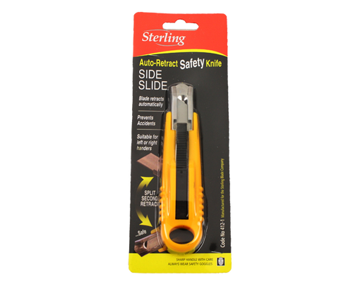 Safety Knife - Auto Retract 412
