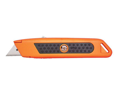 Safety Knife - Auto Retract Rubber Grip 114-2R
