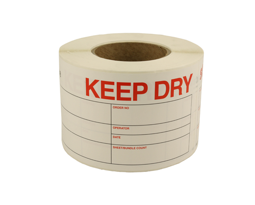 Label Keep Dry - 200x250mm  - 330/Roll