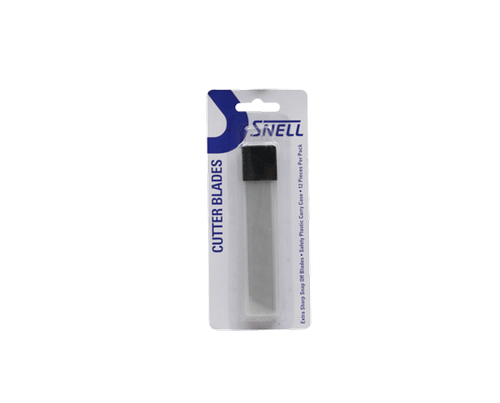 Snell Cutter Blades Large 12/Pkt - 18mm
