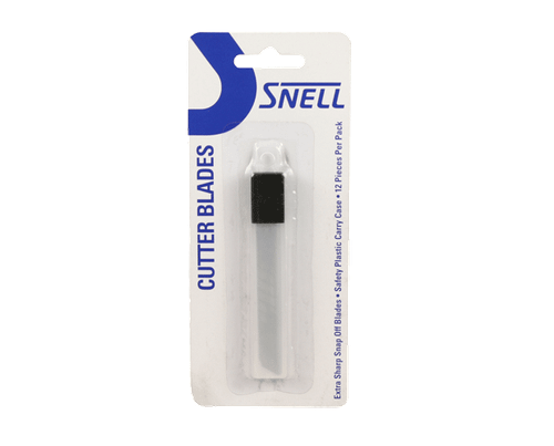 Snell Cutter Blades Small 12/Pkt - 9mm