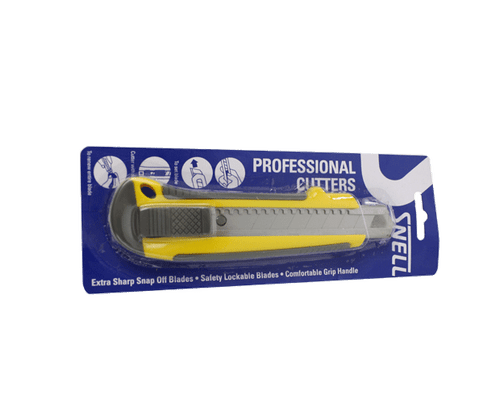 Snell Cutter Soft Grip Slide Lock – 18mm Blade