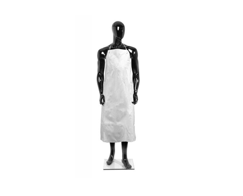 Lynnriver PVC Apron With Ties White 900x1220mm 25/Pk