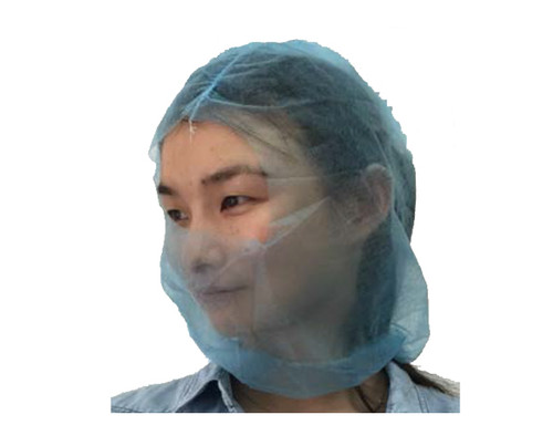 Cap Astronaut Disposable with Beard Cover