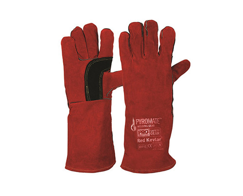 ProChoice Pyromate Kevlar Gloves - Red - ONESIZE