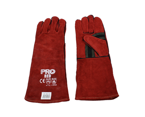 ProChoice Pyromate Kevlar Gloves - Red - ONESIZE