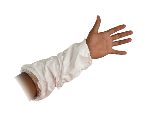 Arm Cuffs - White - 45cm -100pairs/Ctn