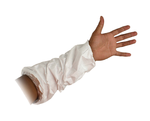 Arm Cuffs - White - 45cm -100pairs/Ctn