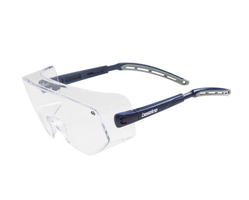 Overcoat Safety Glasses Clear 10pr/Pk