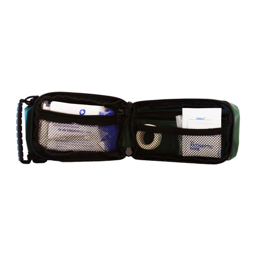 Lone Worker Vehicle First Aid Kit & Fire Ext. Softpack 1Kg
