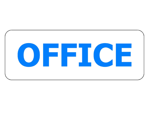 Sign ACM - Office - 240x100mm