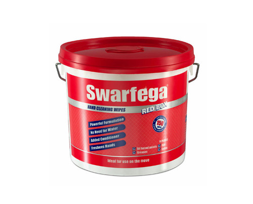 Swarfega Box Wipes - Red - 4/Ctn