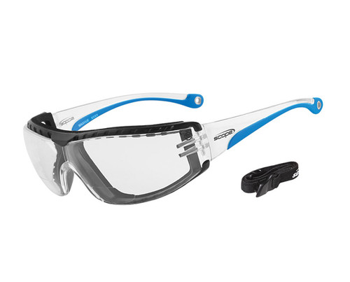 Super Max Vue Safety Glasses Titanium Clear Lens 10pr/Pk
